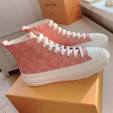 louis vuitton stellar sneaker boot pink|Stellar Ankle Boot .